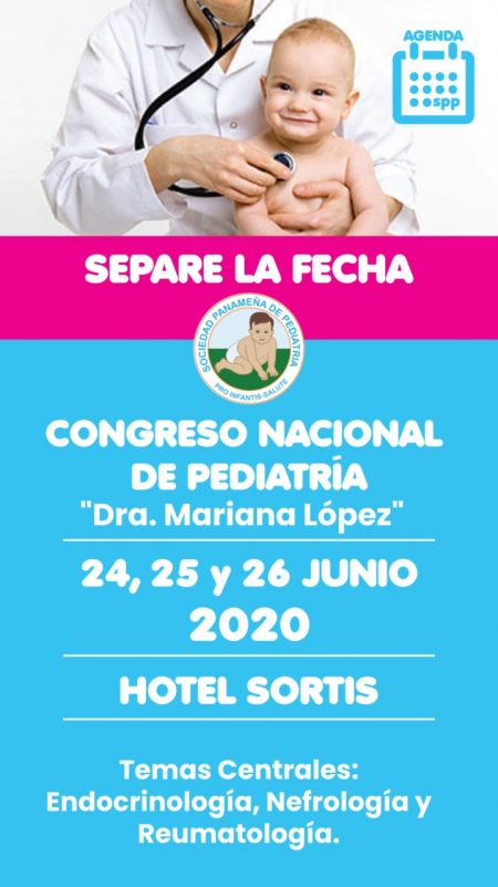 Afiche de Congreso Nacional de Pediatría